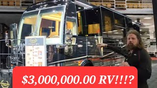 SPECTACULAR 300000000 PREVOST BY MARATHON COACH  2024 FLORIDA RV SHOW [upl. by Assiram]