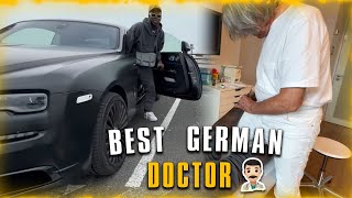 BEST GERMAN DOCTOR CHECKS OUT MY BASKETBALL INJURY w Dr MüllerWohlfahrt [upl. by Reisch]