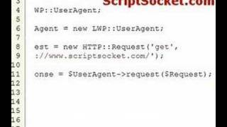 Perl Tutorial 46  LWPUserAgent  Emulate a Browser [upl. by Rondon36]