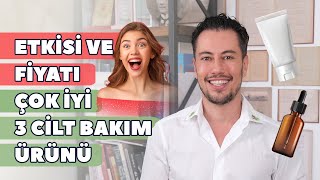 Etkisi ve Fiyatı Çok İyi 3 Cilt Bakım Ürünü [upl. by Arodasi]