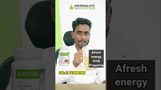 How to make herbalife nutrition afresh tamil herbalife weightloss reels tamil energy [upl. by Mitchiner]