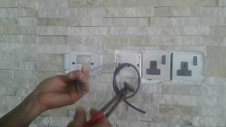 Intercom Installation Fixing at Home।Intercom Telephone Installation Process।Intercom Installation [upl. by Nnek]