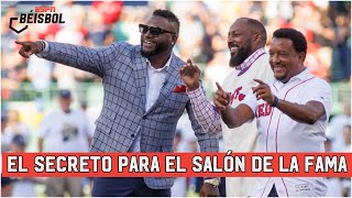 PEDRO MARTÍNEZ y DAVID ORTIZ cómo mantenerse en público para ir al Salón de la Fama  ESPN Beisbol [upl. by Azilef862]