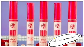 w7 hd concealer review in Bangla  Bushras Vlog [upl. by Gaidano]