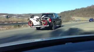 SMC600R Motorcycle Carrier Test [upl. by Halbert]