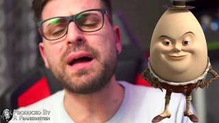 YTP  GiampyTek si irrita con Dio e i fan GiampyDumpty [upl. by Dyraj282]