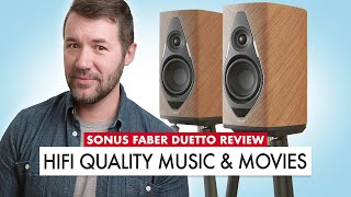 Are Sonus Faber WIRELESS SPEAKERS BETTER Sonus Faber Duetto Review [upl. by Pavior820]