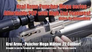 Kral Arms Puncher Mega Series Airguns  Affordable High End Features  By AirgunWeb [upl. by Falkner]