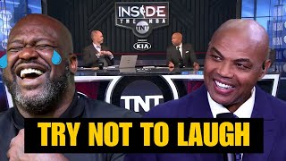 Inside the NBA Shaq and Chucks Funniest Moments 🤣 [upl. by Enaols]