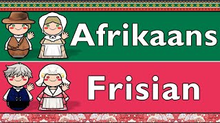 GERMANIC AFRIKAANS amp FRISIAN [upl. by Jade26]