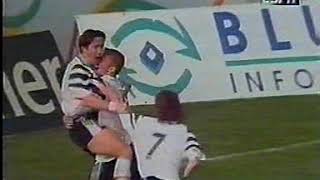 10111996 Eliminatorias Suiza0 vs Noruega1 Leonarsen [upl. by Ardnas]