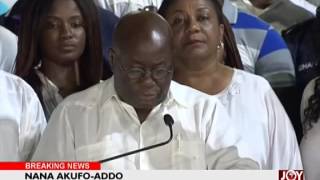 Presidentialelect Nana Akufo Addo addresses Ghanaians [upl. by Bikales]