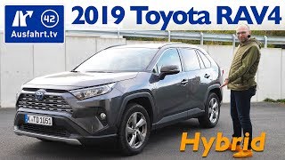 2019 Toyota RAV4 Hybrid 25l Hybrid AWDi Lounge  Kaufberatung Test deutsch Review Fahrbericht [upl. by Nett285]