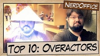 Top 10 Overactors [upl. by Weinshienk]