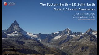 Ch 22 Isostatic compensation in the lithosphere [upl. by Enyedy267]