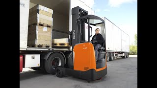 Toyota BT Reflex O  Series  Indoor Outdoor Reach Truck [upl. by Rintoul]