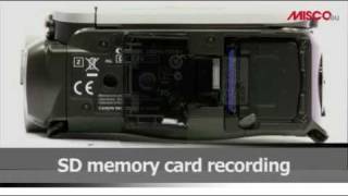 Canon Legria FS200 Silver Memory Card Camcorder [upl. by Dnomsad802]