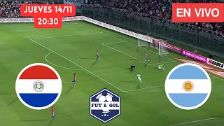 🔴 PARAGUAY  ARGENTINA EN VIVO  LIONEL MESSI EN FUT AND GOL [upl. by Hares]