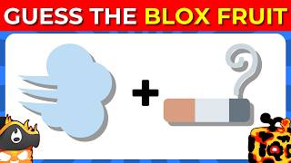 99 Fail This Quiz – Guess The Blox Fruits By Emoji 🔥🍇🎯 [upl. by Aynna]