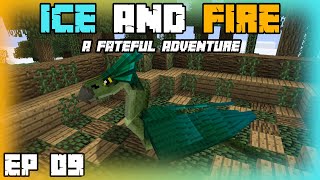 Minecraft Ice and Fire  TAMING AN AMPHITHERE  E09 [upl. by Adekram743]