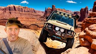 4WD loses control on DEADLY MOAB Trail  what happens next [upl. by Pooh]