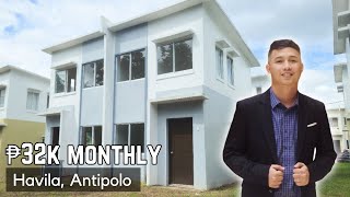 MOST AFFORDABLE House amp Lot For Sale in Havila Antipolo  Anila Park Residences House Tour [upl. by Hayott]