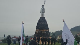 Sechseläuten 2024 Appenzell Ausserrhoden Verbrennung des Boögg [upl. by Gaylor]