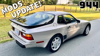 Modifications Update amp Review of My Porsche 944 [upl. by Hayman]