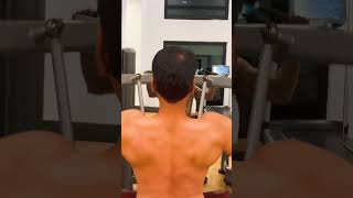 Lat pulldowns exercise for bigger back💪 motivation backexercise [upl. by Esyak]