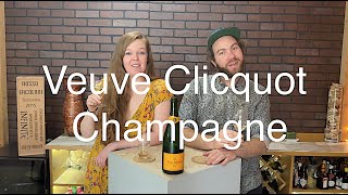 Tasting Wine reviews Veuve Clicquot Champagne [upl. by Channing491]