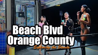 Beach Blvd Orange County California USA 🎥 Exploring the Streets  Ep 9 [upl. by Lateehs]