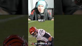 Reaction To Bengals 2pt Conversion Ending nfl nfltrending nflviral nflfootball bengals ravens [upl. by Sy]