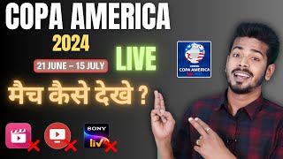 COPA America 2024 Live Telecast in India  COPA America 2024 TV Channel India [upl. by Hsirk471]