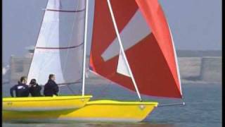 Trimaran sailing  Perfect Gybe  Magnum 21 [upl. by Seitz]