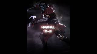 Noob Saibot vs Kabal Mortal Kombat [upl. by Hasina85]