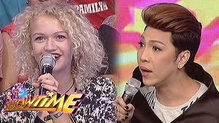 Vice Ganda talks to a German lady  Its Showtime [upl. by Gnoh]