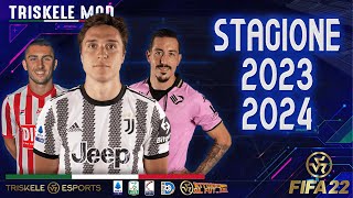 Triskele Mod Stagione 2324  Serie D e Lega Pro su FIFA 22 [upl. by Ikin803]