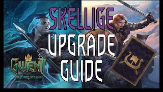 Gwent  How To UPGRADE The Skellige Beginner Deck [upl. by Jp]