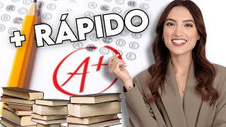 CÓMO HACER LAS TAREAS MÁS RÁPIDO Y MEJOR  Técnicas de estudio [upl. by Luar133]