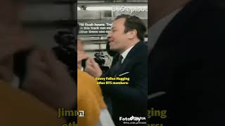 A throwback to Jimmy Fallon Hugging BTS members😍 viral ytshorts trending shorts [upl. by Charron]