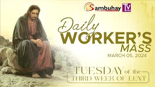 Sambuhay TV Mass  Tuesday of the Third Week of Lent  March 5 2024 [upl. by Freda544]