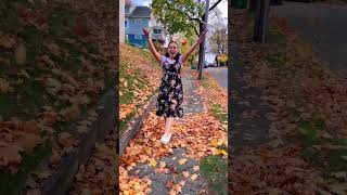 Mi primer otoño en USA 🍁❤️ music cover [upl. by Aynot]