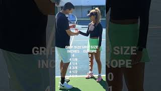 Finding the Right Grip Size for Your Tennis Racquet [upl. by Eimmelc]