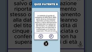 Quiz ufficiale per la patente B perte patente [upl. by Gratianna]