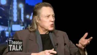 Theater Talk Actor Christopher Walken [upl. by Dupuis928]