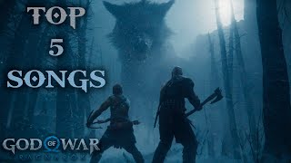 God of War Ragnarök Soundtrack  Top 5 Songs [upl. by Forsyth307]