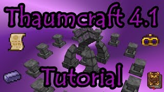 Thaumcraft 41 Novice Tutorial  Research Infusion and More [upl. by Skricki164]