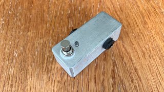 Nano nocontrol feedback pedal [upl. by Adnamra542]