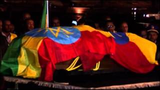 Raw Video Body of Ethiopian PM in Addis Ababa [upl. by Nawor240]