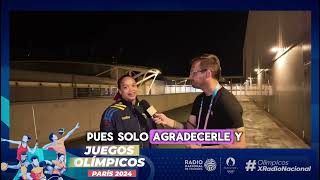 París 2024 Mari Leivis Sánchez y su medalla de plata para Colombia durante los Juegos Olímpicos [upl. by Dailey617]